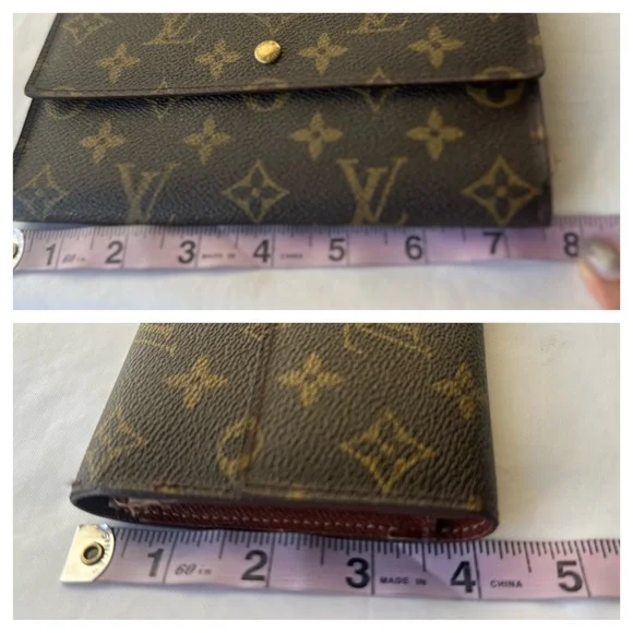 LOUIS VUITTON Monogram SARAH Long Wallet Vintage 2000 Box Dust Bag - Picture 11 of 12